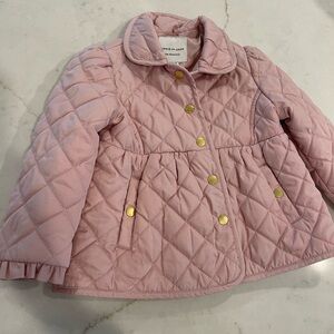 Janie and Jack Quilted Barn Coat